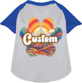 Load image into Gallery viewer, Custom Groovy Summit Pet Raglan Shirts