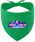 Load image into Gallery viewer, Custom Alpine Pawscape Pet Bandana