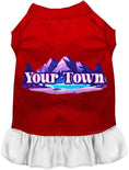 Load image into Gallery viewer, Custom Alpine Pawscape Pet Dress