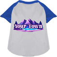 Load image into Gallery viewer, Custom Alpine Pawscape Pet Raglan Shirts