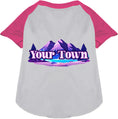 Load image into Gallery viewer, Custom Alpine Pawscape Pet Raglan Shirts