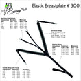 Load image into Gallery viewer, ExionPro Heart Shape 3 Point Breastplate - Matching Elastic