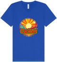 Load image into Gallery viewer, Custom Mellow Mountain Unisex V-Neck Shirt