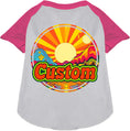 Load image into Gallery viewer, Custom Mellow Mountain Pet Raglan Shirts