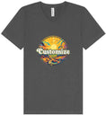 Load image into Gallery viewer, Custom Trippy Peaks Unisex V-Neck Shirt