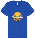 Load image into Gallery viewer, Custom Trippy Peaks Unisex V-Neck Shirt
