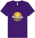 Load image into Gallery viewer, Custom Trippy Peaks Unisex V-Neck Shirt