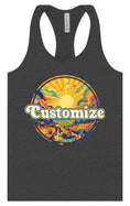 Load image into Gallery viewer, Custom Trippy Peaks Women's Racerback Tank
