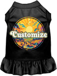 Load image into Gallery viewer, Custom Trippy Peaks Pet Dress