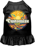 Load image into Gallery viewer, Custom Trippy Peaks Pet Dress