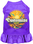 Load image into Gallery viewer, Custom Trippy Peaks Pet Dress