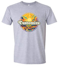 Load image into Gallery viewer, Custom Trippy Peaks Children's Gildan Soft Shirt