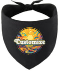 Load image into Gallery viewer, Custom Trippy Peaks Pet Bandana