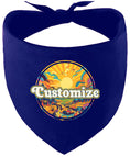 Load image into Gallery viewer, Custom Trippy Peaks Pet Bandana