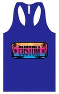 Load image into Gallery viewer, Custom Beach Shades Women's Racerback Tank