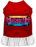 Load image into Gallery viewer, Custom Beach Shades Pet Dress