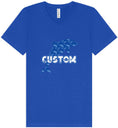 Load image into Gallery viewer, Custom Blue Dolphins Unisex V-Neck Shirt