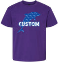 Load image into Gallery viewer, Custom Blue Dolphins Children's Gildan Soft Shirt
