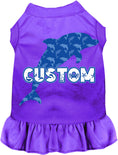 Load image into Gallery viewer, Custom Blue Dolphins Pet Dress