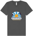 Load image into Gallery viewer, Custom Coast Unisex V-Neck Shirt