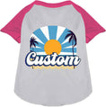 Load image into Gallery viewer, Custom Coast Pet Raglan Shirts