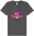 Load image into Gallery viewer, Custom Classic Beach Unisex V-Neck Shirt