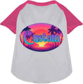 Load image into Gallery viewer, Custom Classic Beach Pet Raglan Shirts