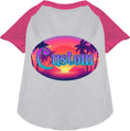 Load image into Gallery viewer, Custom Classic Beach Pet Raglan Shirts