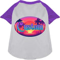 Load image into Gallery viewer, Custom Classic Beach Pet Raglan Shirts