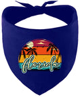 Load image into Gallery viewer, Custom Retro Beach Sunset Pet Bandana