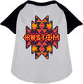 Load image into Gallery viewer, Custom Navajo Tribal Pet Raglan Shirts
