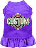 Load image into Gallery viewer, Custom Peach Aztec Pet Dress