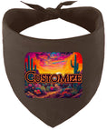 Load image into Gallery viewer, Custom Neon Desert Pet Bandana