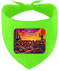 Load image into Gallery viewer, Custom Neon Desert Pet Bandana