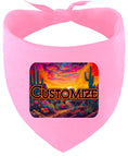 Load image into Gallery viewer, Custom Neon Desert Pet Bandana