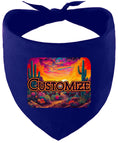 Load image into Gallery viewer, Custom Neon Desert Pet Bandana