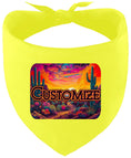 Load image into Gallery viewer, Custom Neon Desert Pet Bandana