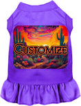 Load image into Gallery viewer, Custom Neon Desert Pet Dress