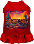 Load image into Gallery viewer, Custom Neon Desert Pet Dress