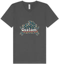 Load image into Gallery viewer, Custom Retro Crabs Unisex V-Neck Shirt