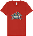 Load image into Gallery viewer, Custom Retro Crabs Unisex V-Neck Shirt