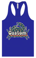 Load image into Gallery viewer, Custom Retro Crabs Women's Racerback Tank