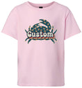 Load image into Gallery viewer, Custom Retro Crabs Children's Gildan Soft Shirt