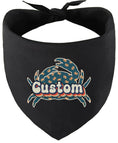 Load image into Gallery viewer, Custom Retro Crabs Pet Bandana