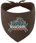Load image into Gallery viewer, Custom Retro Crabs Pet Bandana