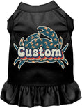 Load image into Gallery viewer, Custom Retro Crabs Pet Dress