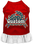 Load image into Gallery viewer, Custom Retro Crabs Pet Dress