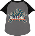 Load image into Gallery viewer, Custom Retro Crabs Pet Raglan Shirts