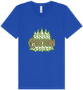 Load image into Gallery viewer, Custom Woodland Trees Unisex V-Neck Shirt