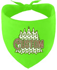 Load image into Gallery viewer, Custom Woodland Trees Pet Bandana